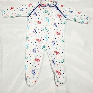 Zebra and Giraffe Printed Onesie